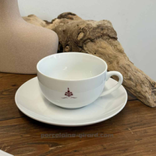 Paire tasse thé boule