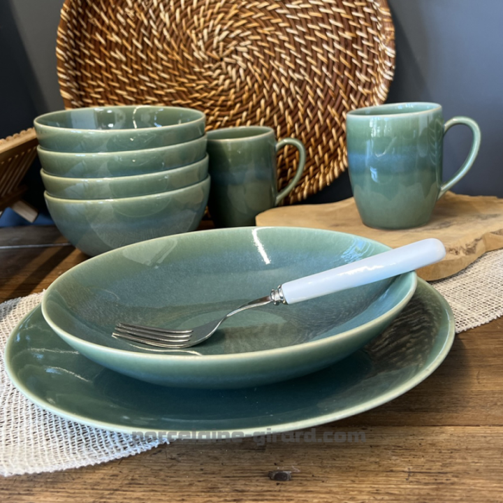 ASSIETTE CREUSE A PATES DIAMETRE 22CM BALOS